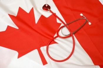 Canada Flag - Canadian Health Care System
