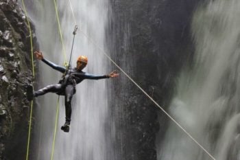 Canyoning adventure travel in Bali