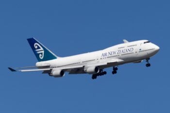 Air New Zealand Boeing 747, one of the safest airlines in the world in 2024