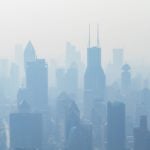 Smog In China: Skyline of Shanghai