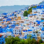 view of houses in Morocco Africa