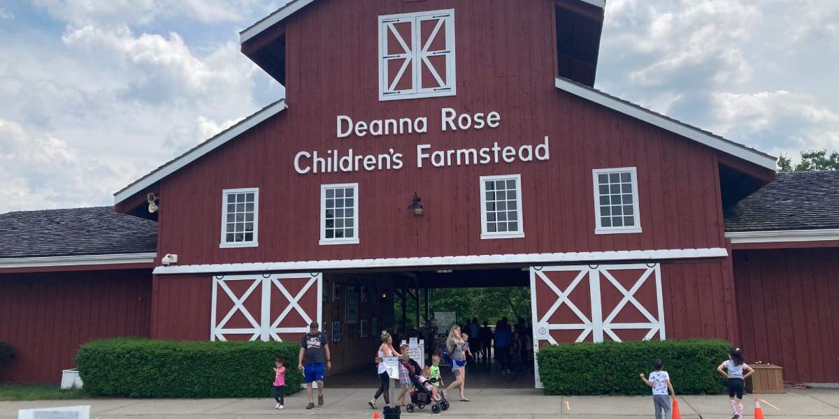 exterior shot of Deanna Rose Farmstead in Overland Park, Kansas