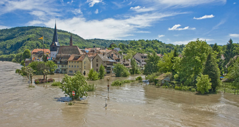 Flooding in Germany, a popular vacation destination that experiences natural disasters