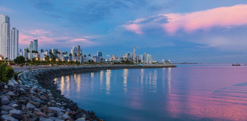 Panama City, where many people with travel insurance for Panama will be treated