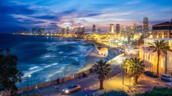 Panoramic view of Tel-Aviv, Israel