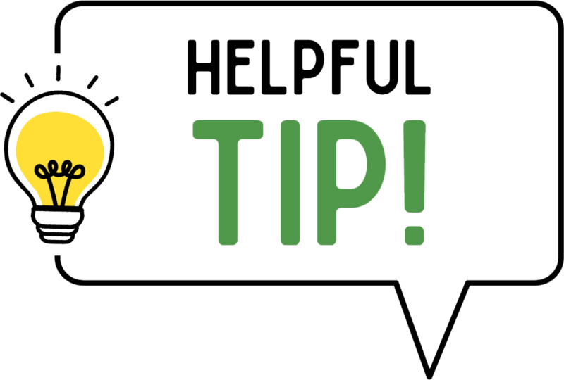 helpful tip