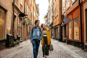 expat couple living in sweden using the healthcare system