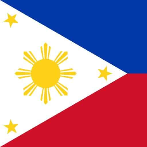 Philippines flag, vibrant design, representing national identity and pride, ideal for international citizens seeking healthcare and insurance solutions.
