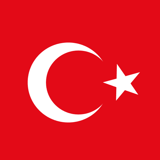 Turkish flag representing international health insurance options for Turkish citizens abroad.