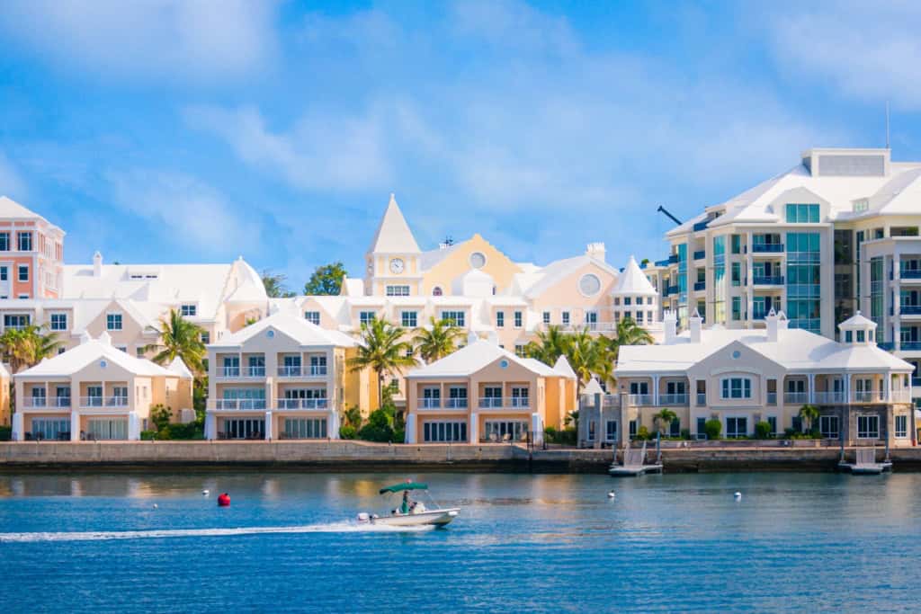 Offices in Bermuda, one of the most popular countries with no income tax
