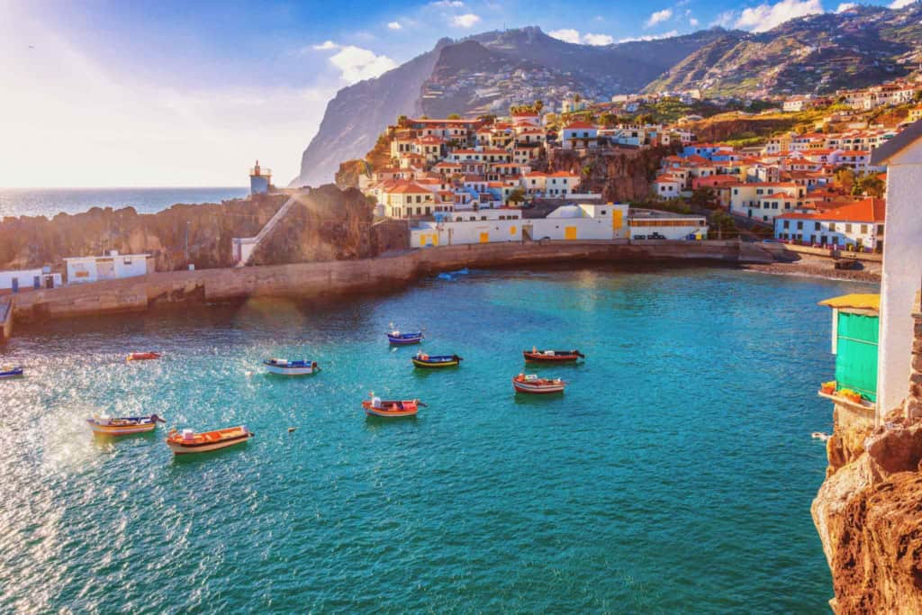Camara de Lobos in Madeira, one of the best places to retire in Portugal