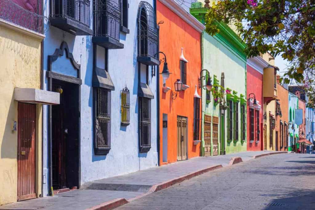 Discover the beauty of Mexico's colorful streets when moving from the US.