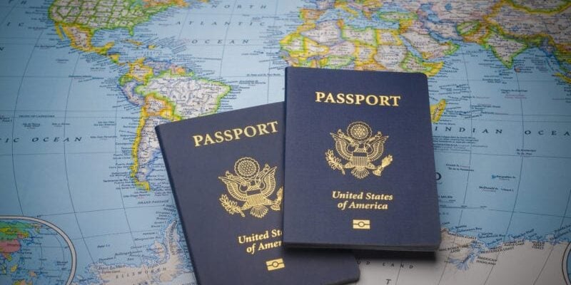 Passports to world travel international citizens insurance